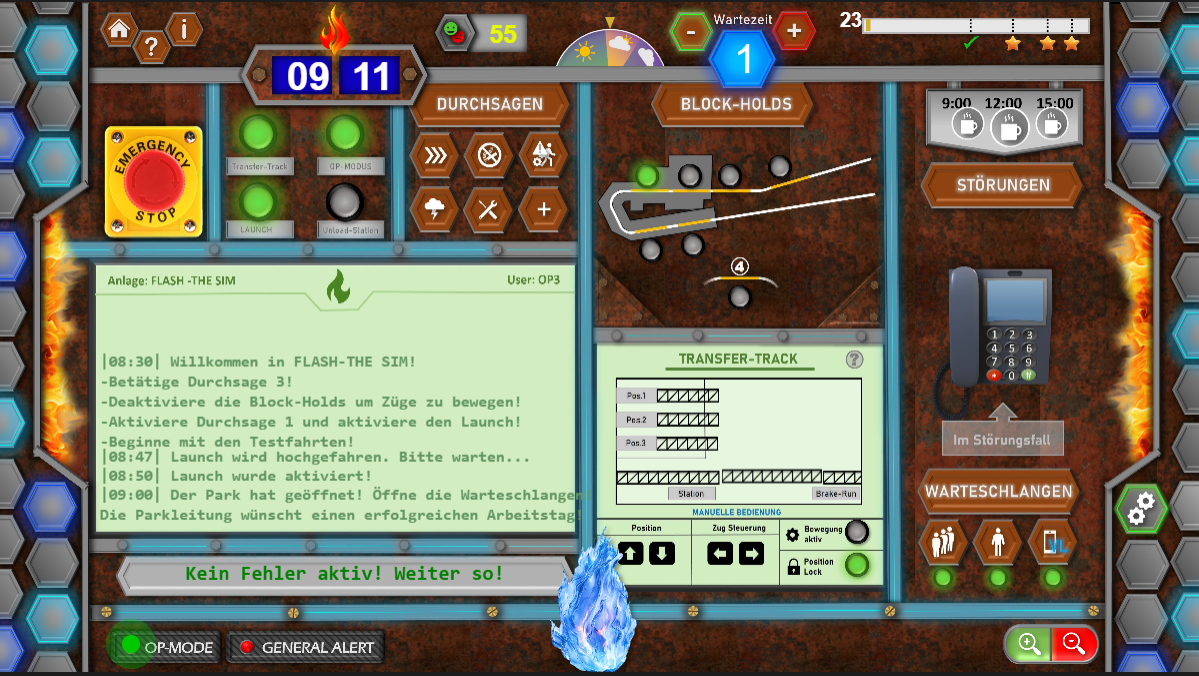 Coaster Controls Blocklogik – Coaster-Controls