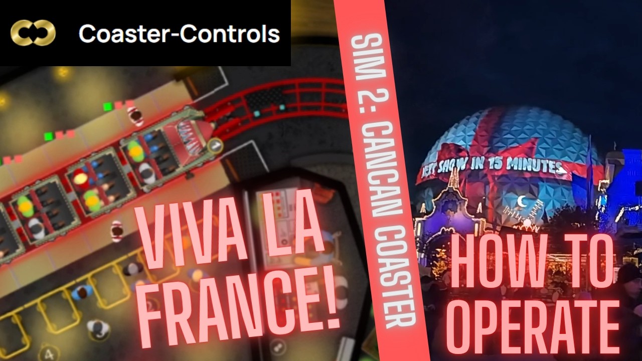 🎢 So steuerst du den CANCAN-COASTER!